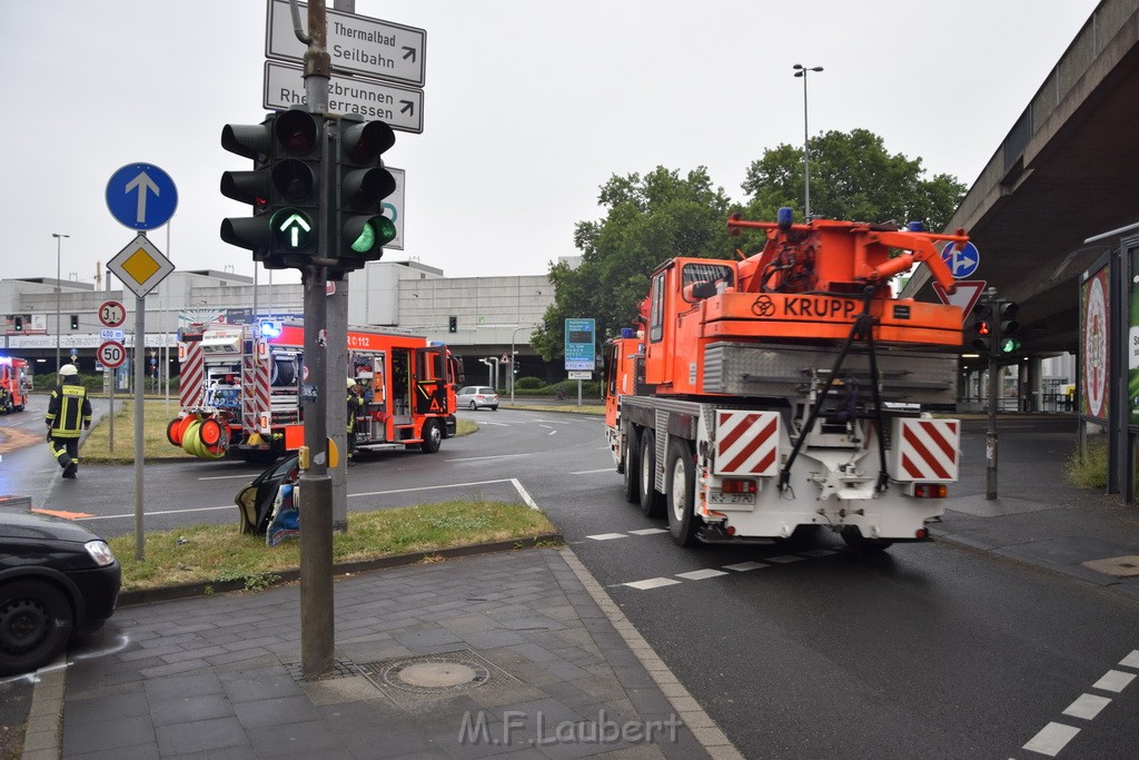 VU 3 Pkw Koeln Deutz Am Messekreisel P028.JPG - Miklos Laubert